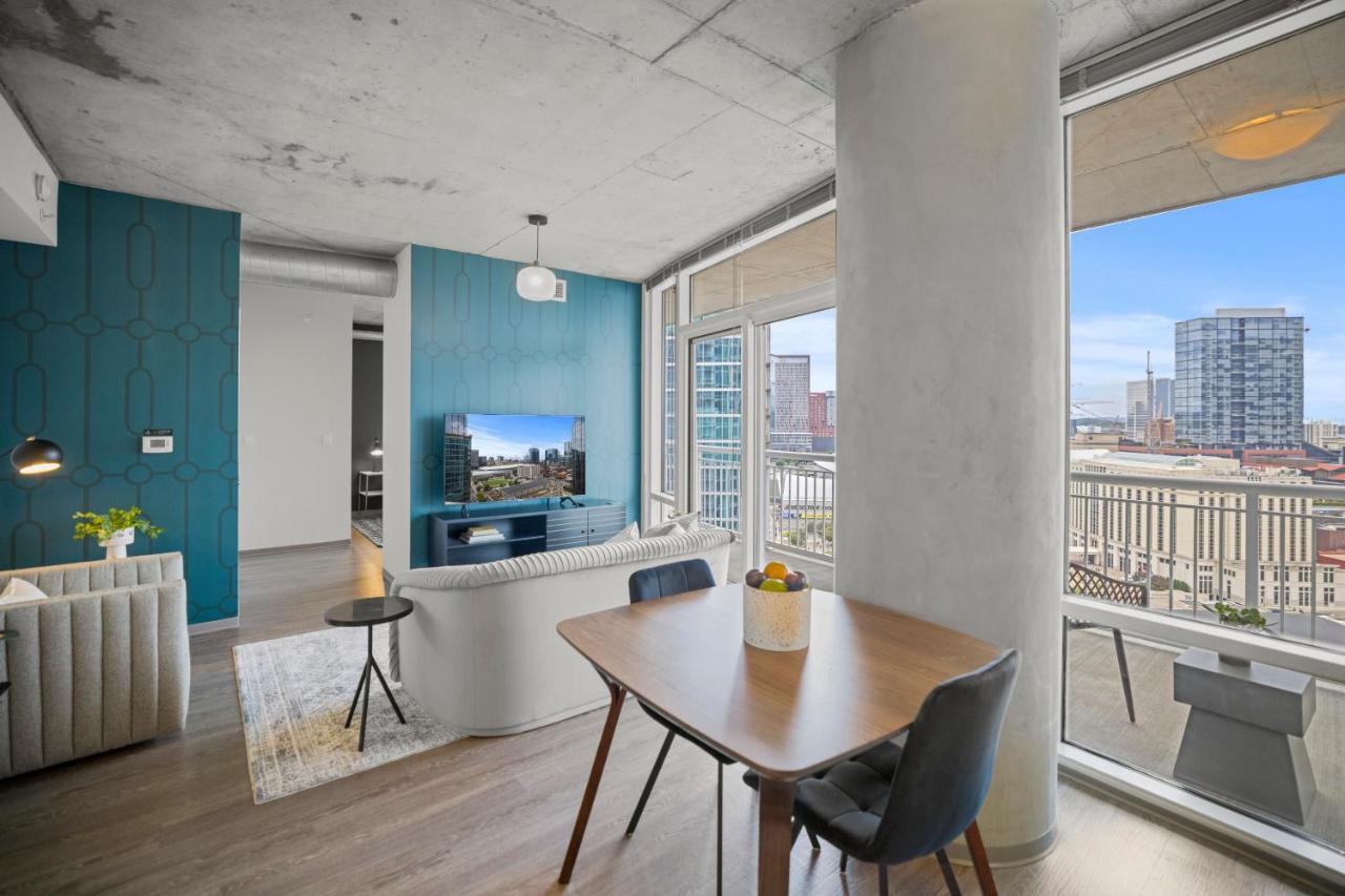 Placemakr Premier SoBro Nashville Exterior foto Interior of a typical apartment